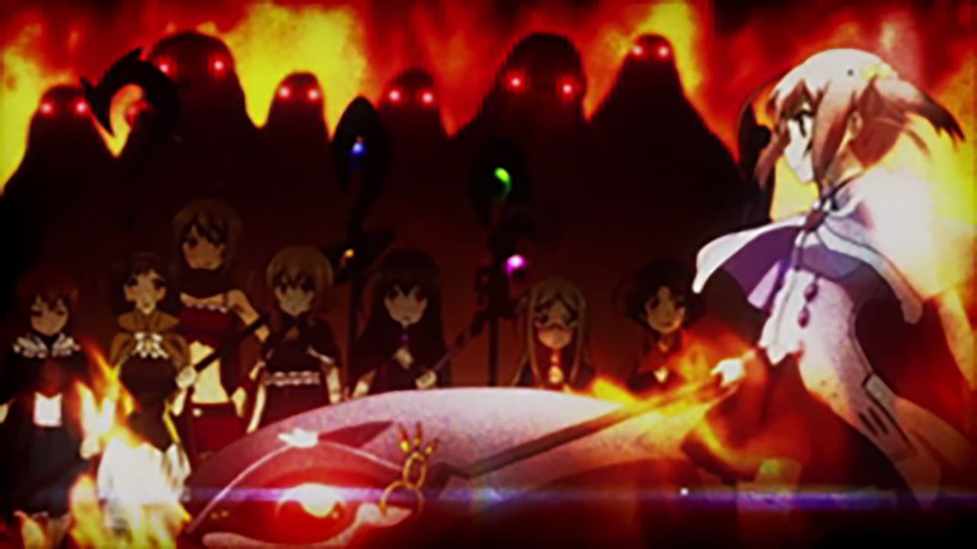 Invaders of the Rokujyouma!? background