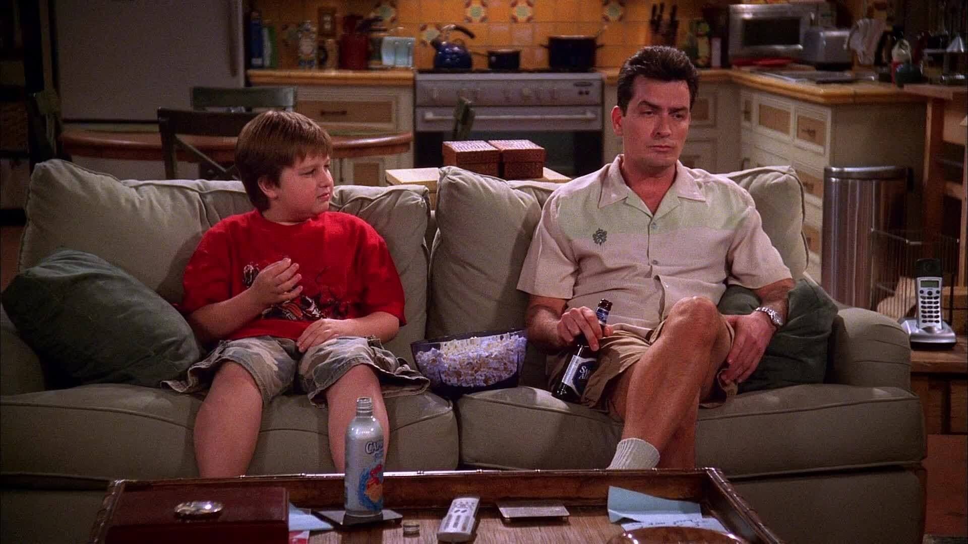 Two and a Half Men background
