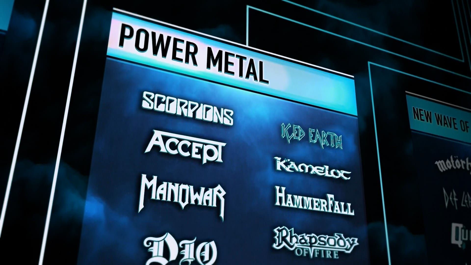 Metal Evolution background