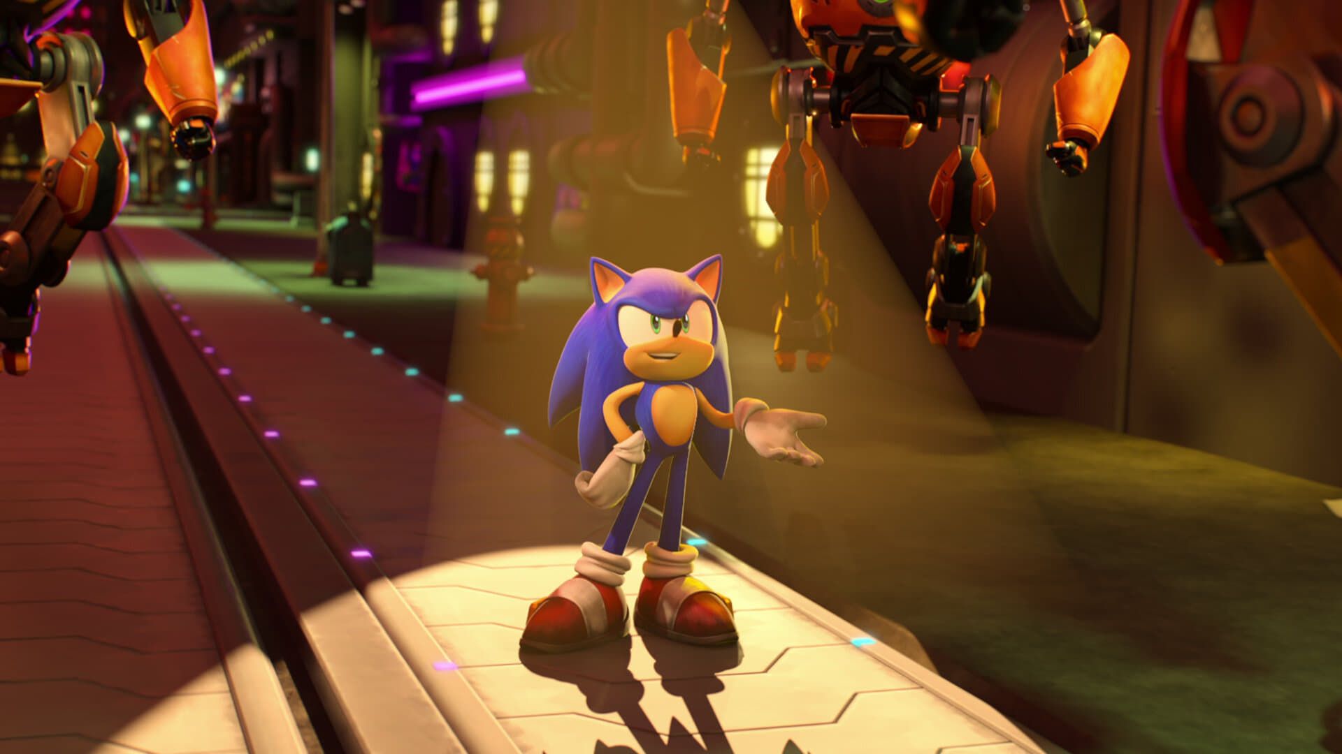 Sonic Prime background