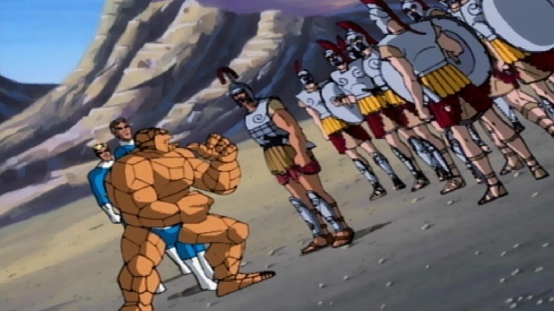 Fantastic Four: The Animated Series background