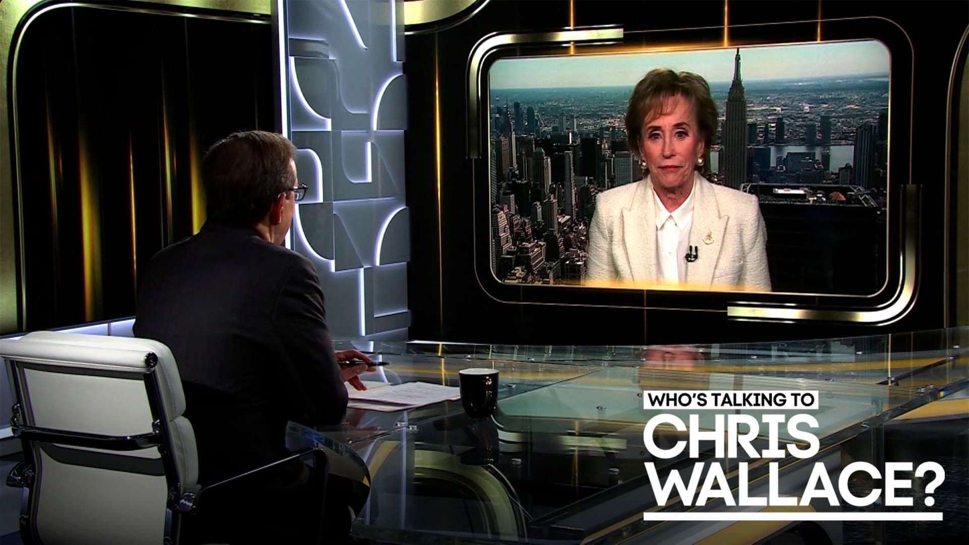 Who's Talking to Chris Wallace background