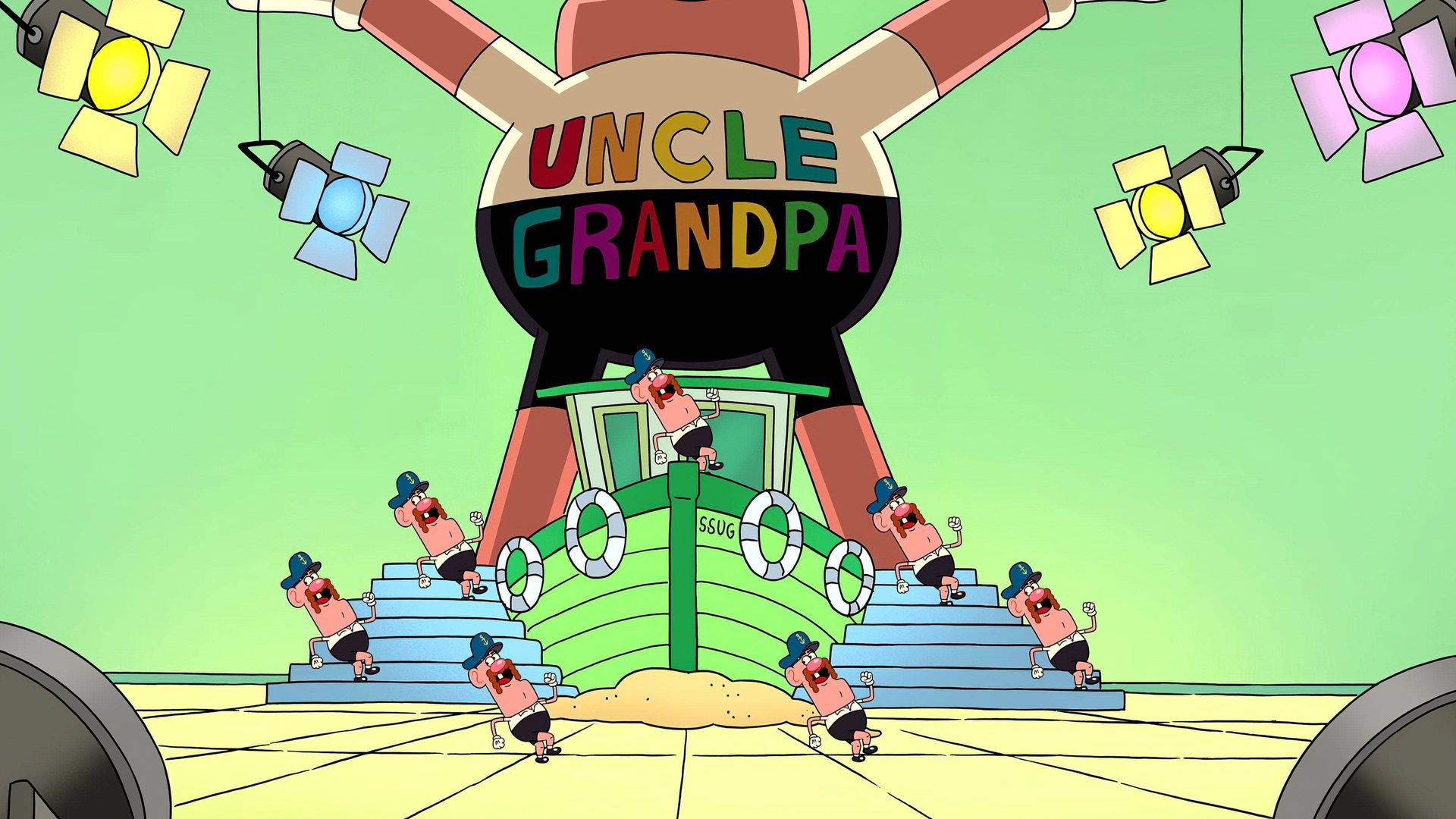 Uncle Grandpa background