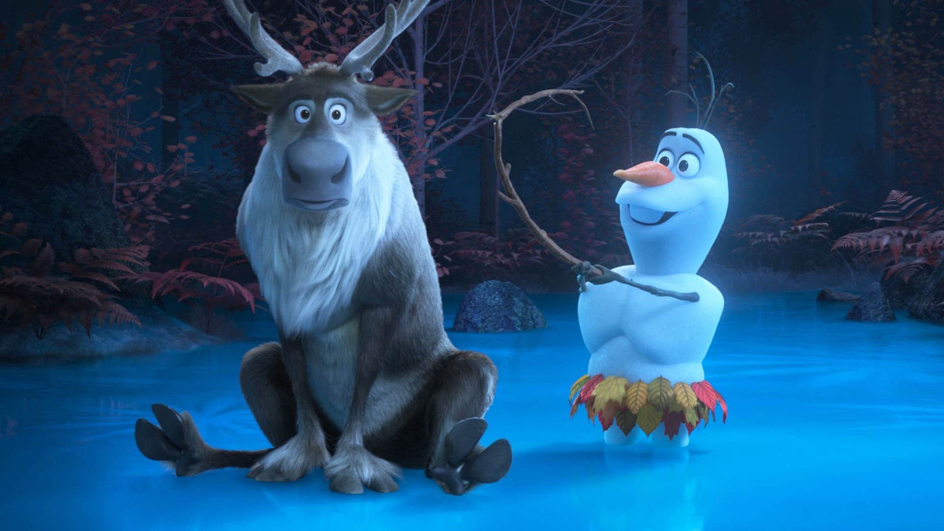 Olaf Presents background