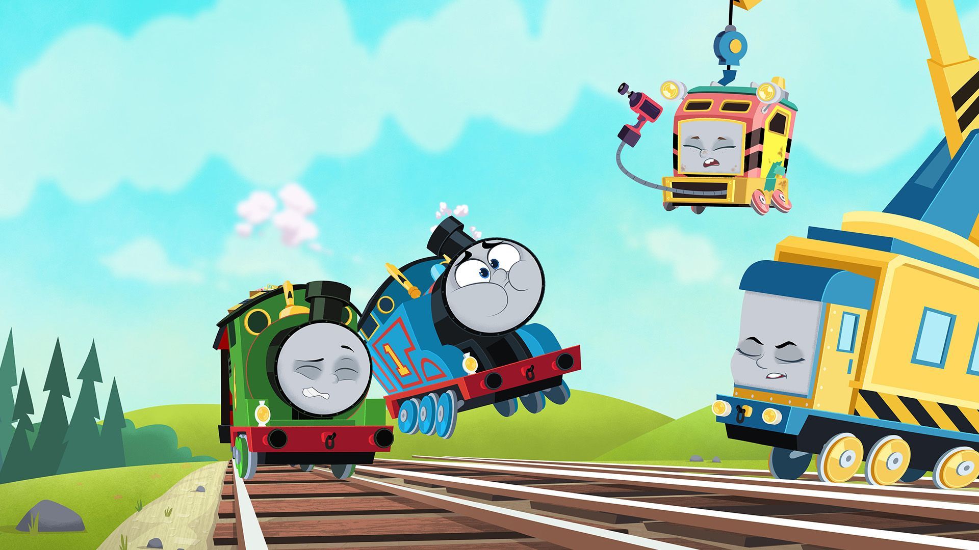 Thomas & Friends: All Engines Go background