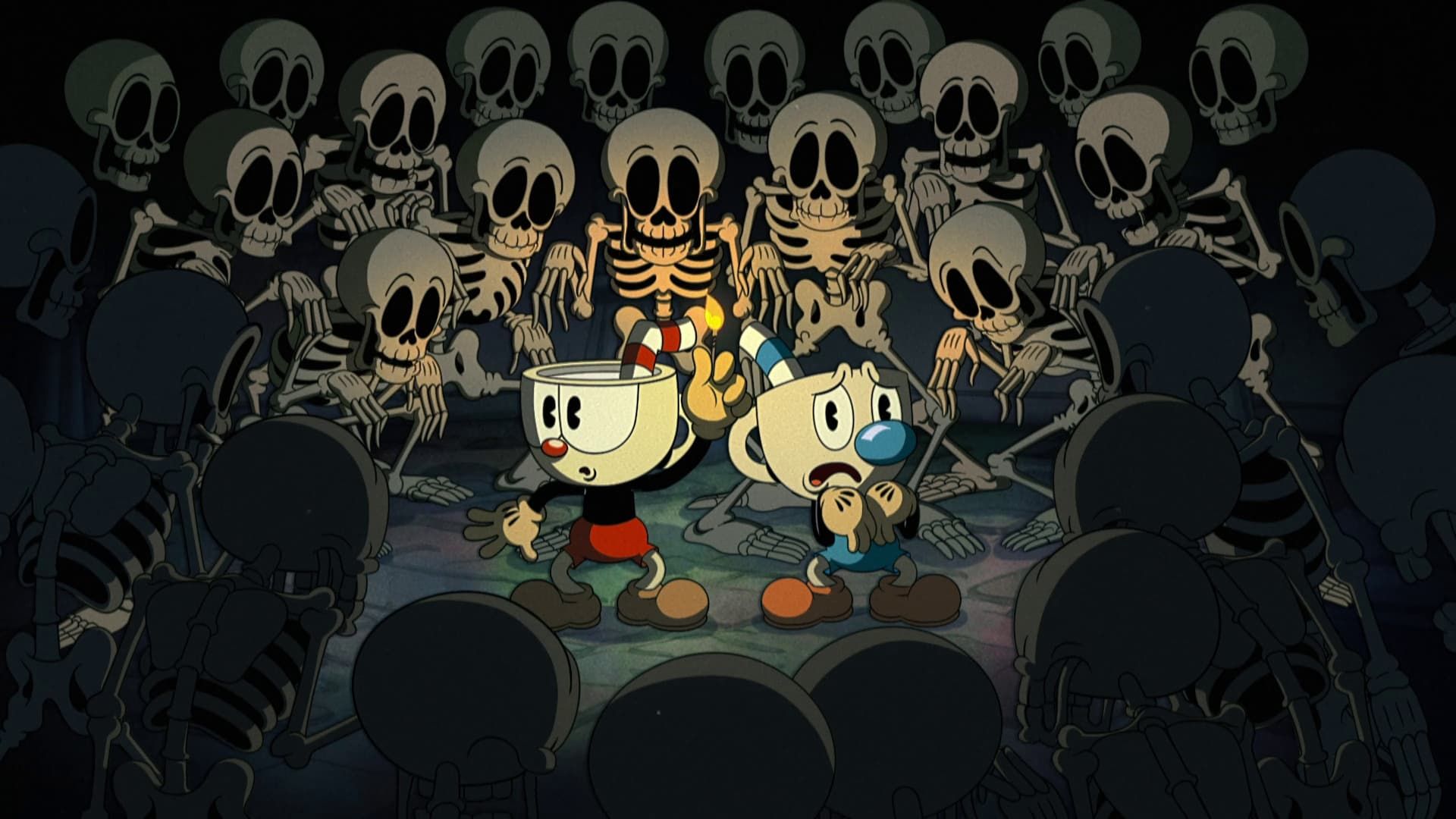 The Cuphead Show! background