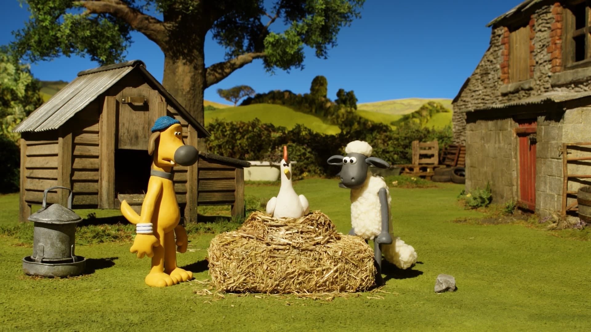 Shaun the Sheep 3D background