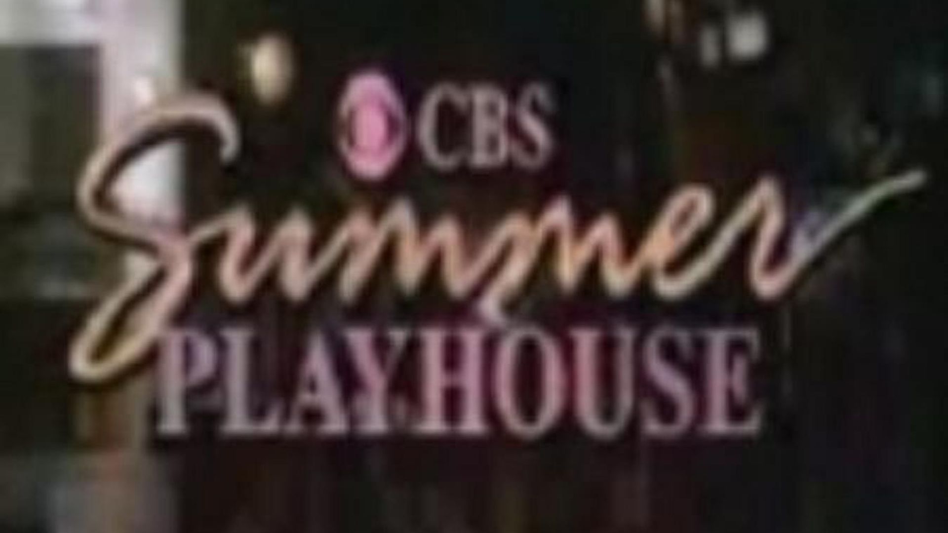 CBS Summer Playhouse background