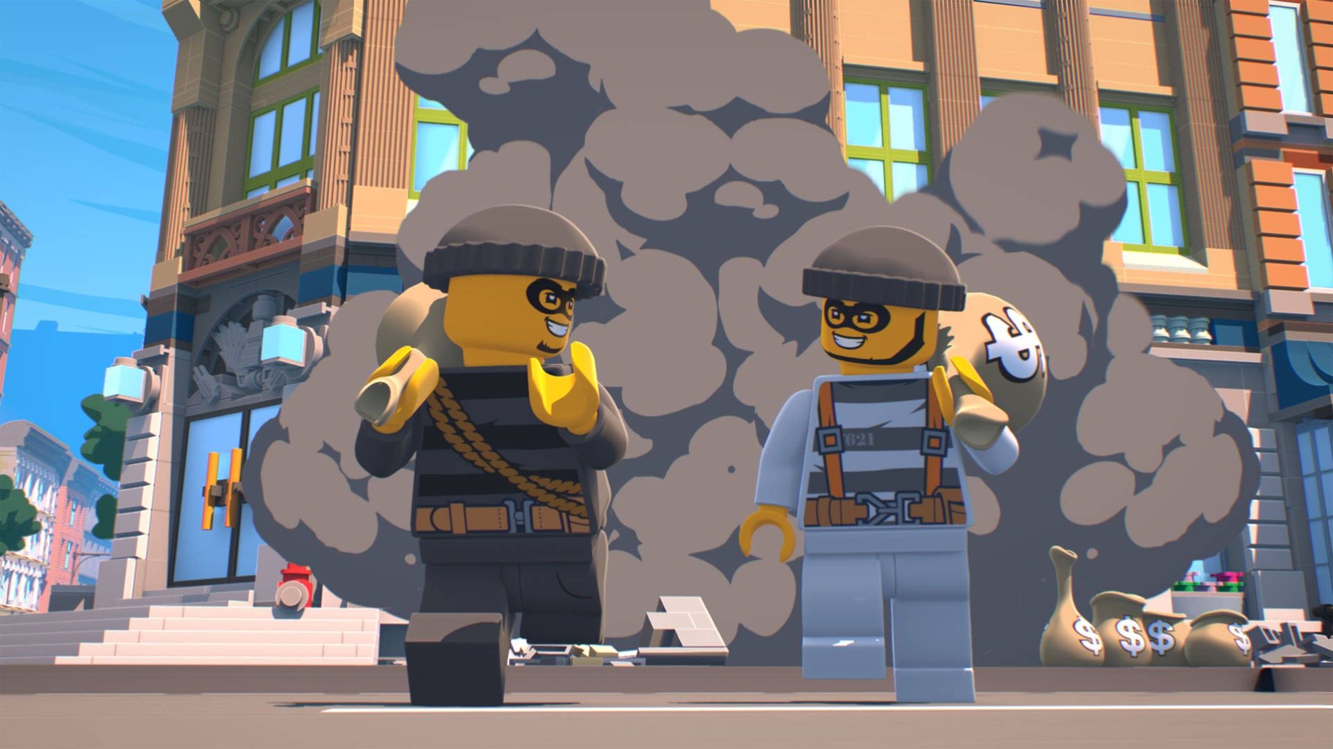 Lego City Adventures background