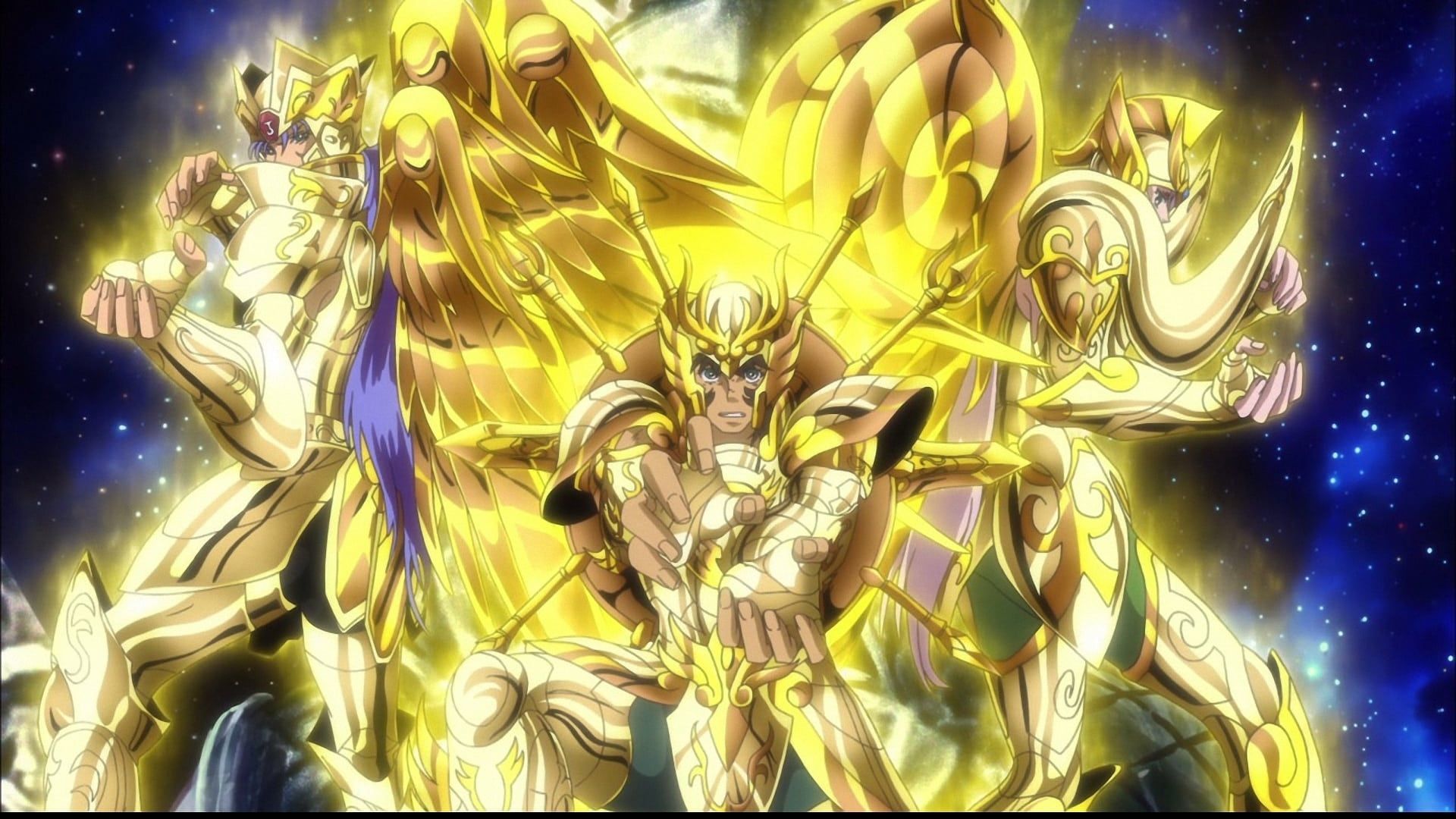 Saint Seiya: Soul of Gold background