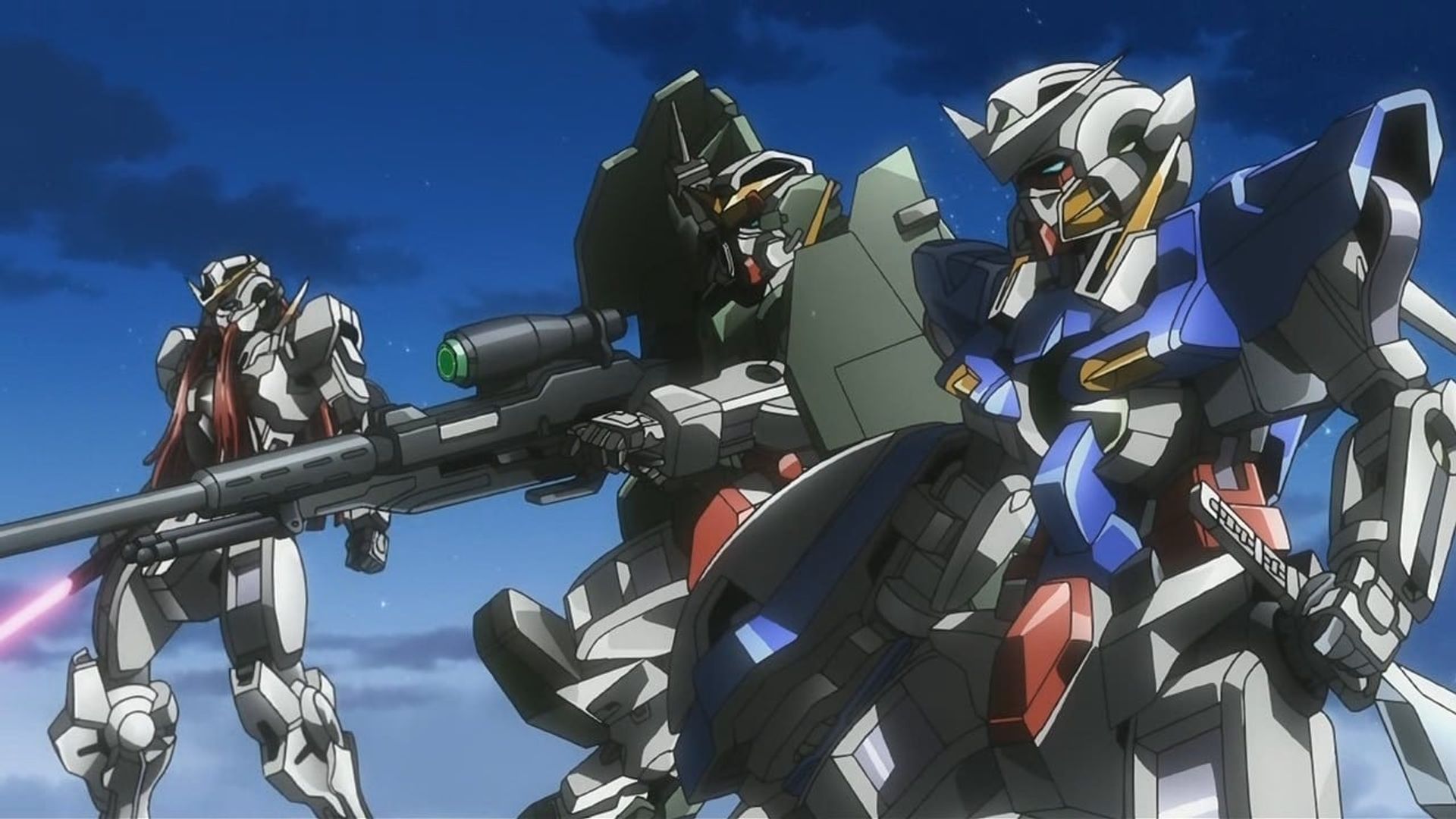 Mobile Suit Gundam 00 background