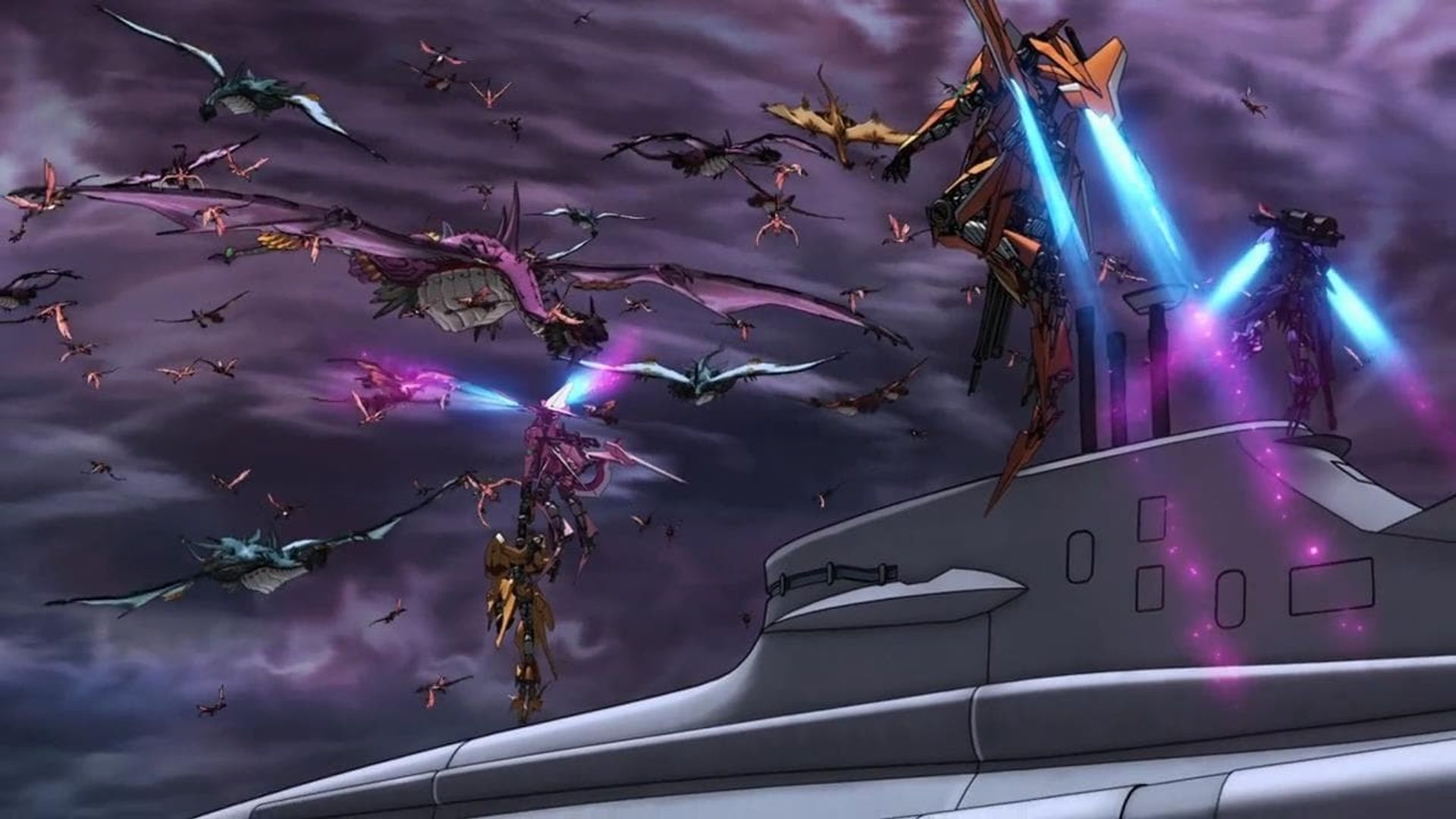 Cross Ange: Rondo of Angel and Dragon background