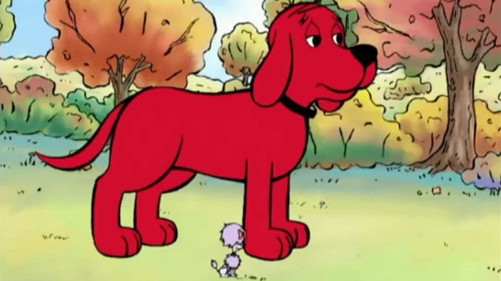 Clifford the Big Red Dog background