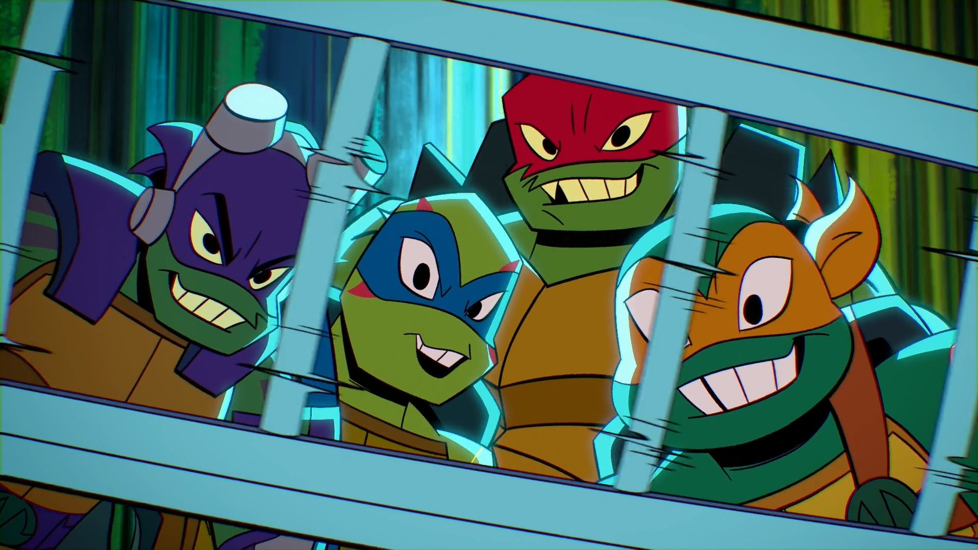 Rise of the Teenage Mutant Ninja Turtles background
