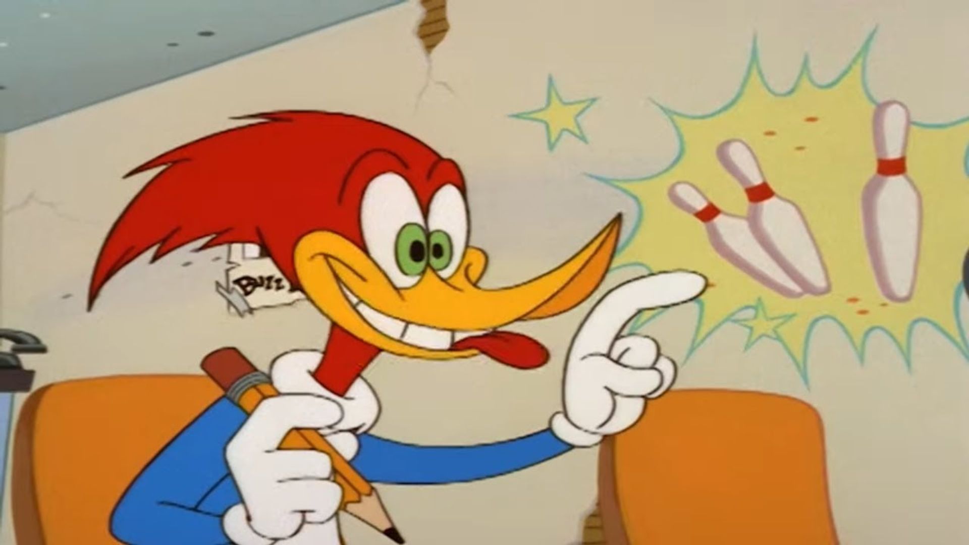 The Woody Woodpecker Show background