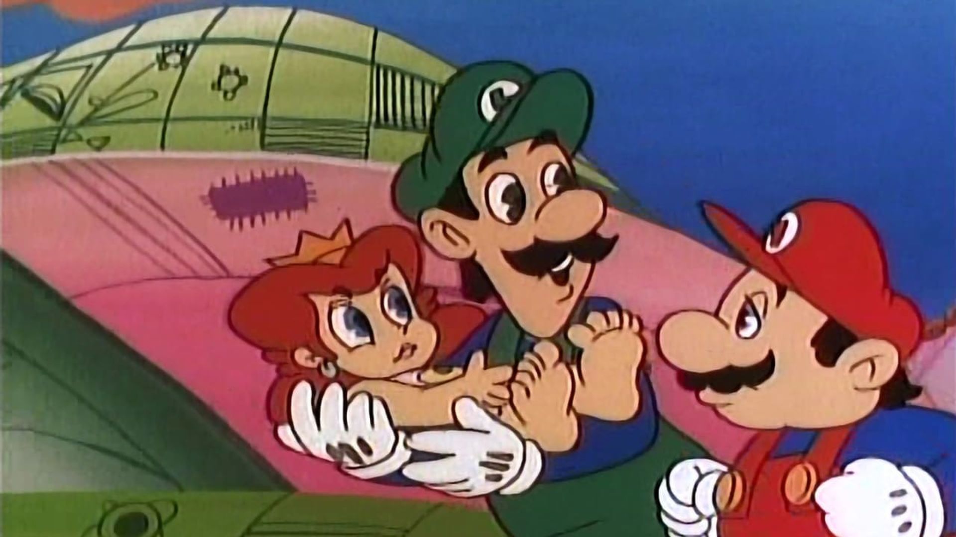 The Super Mario Bros. Super Show! background
