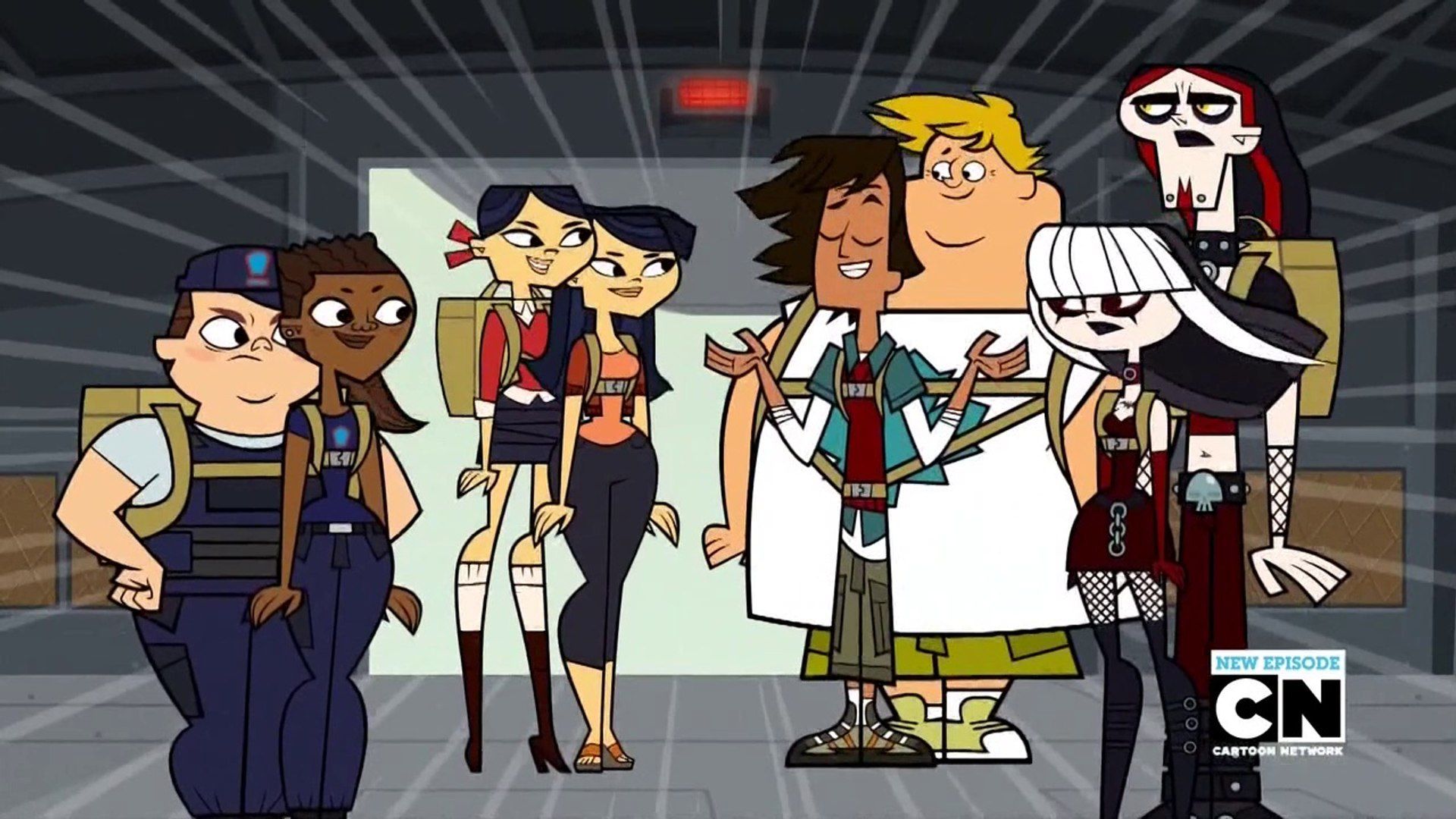 Total Drama Presents: The Ridonculous Race background