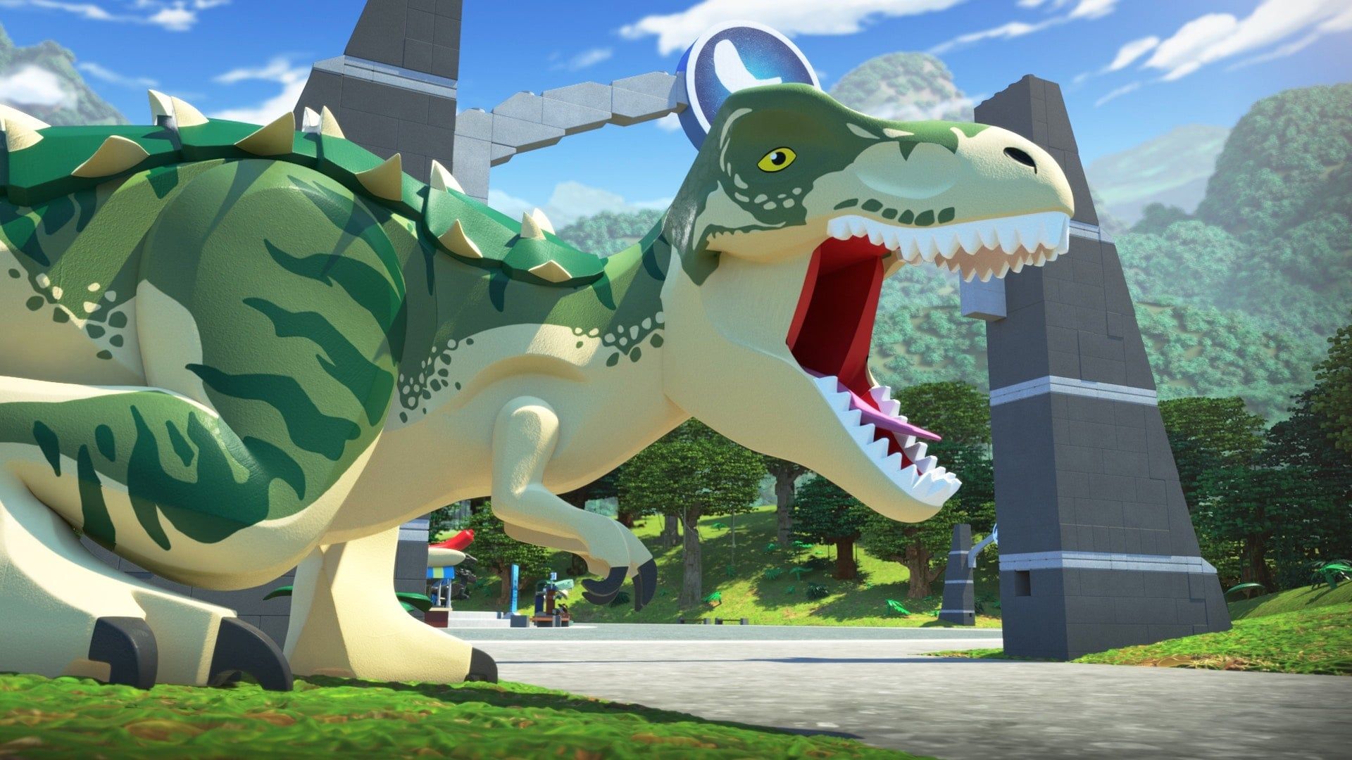 Lego Jurassic World: Legend of Isla Nublar background