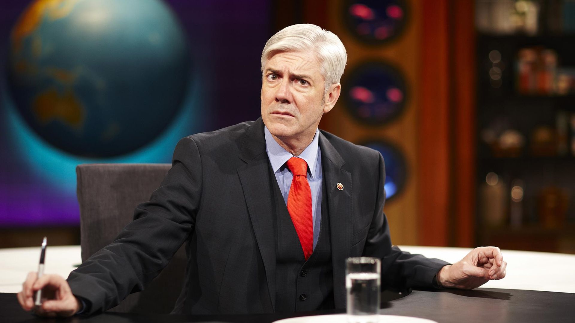 Shaun Micallef's Mad as Hell background
