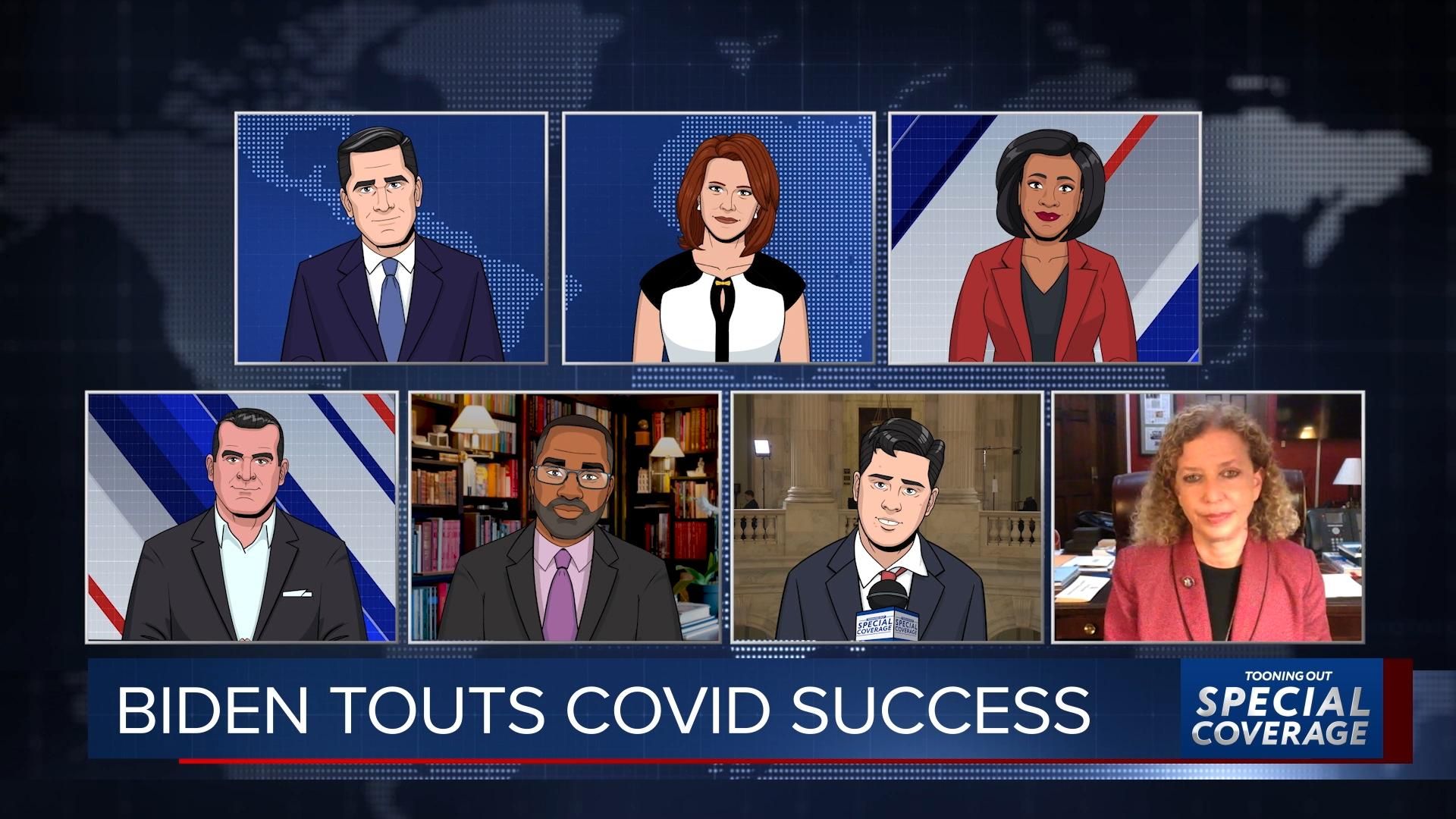 Stephen Colbert Presents Tooning Out The News background