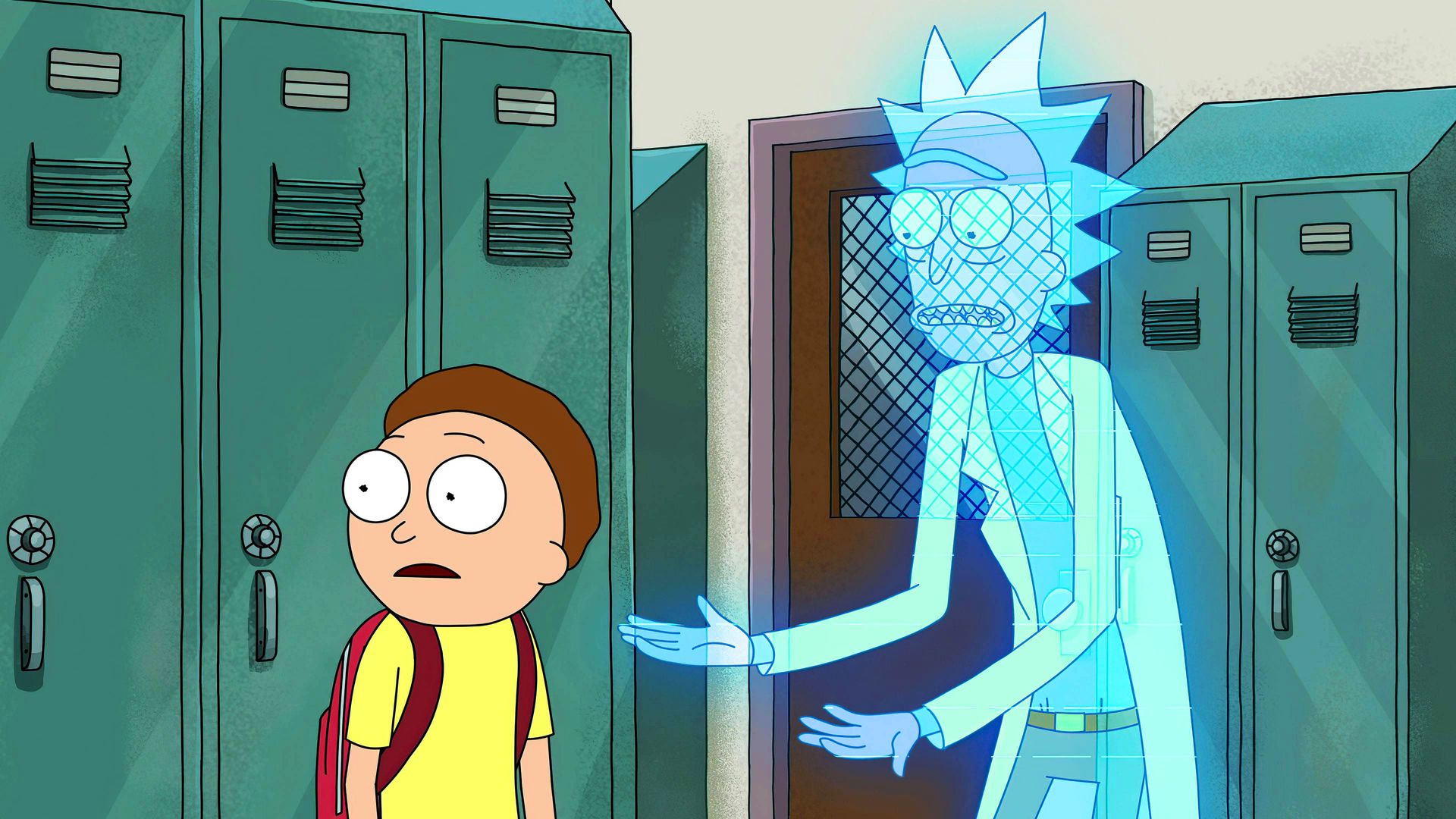 Rick and Morty background