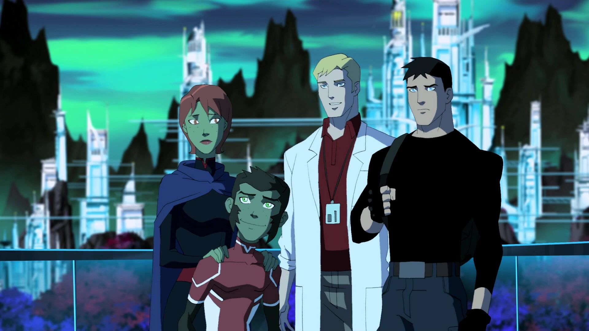 Young Justice background