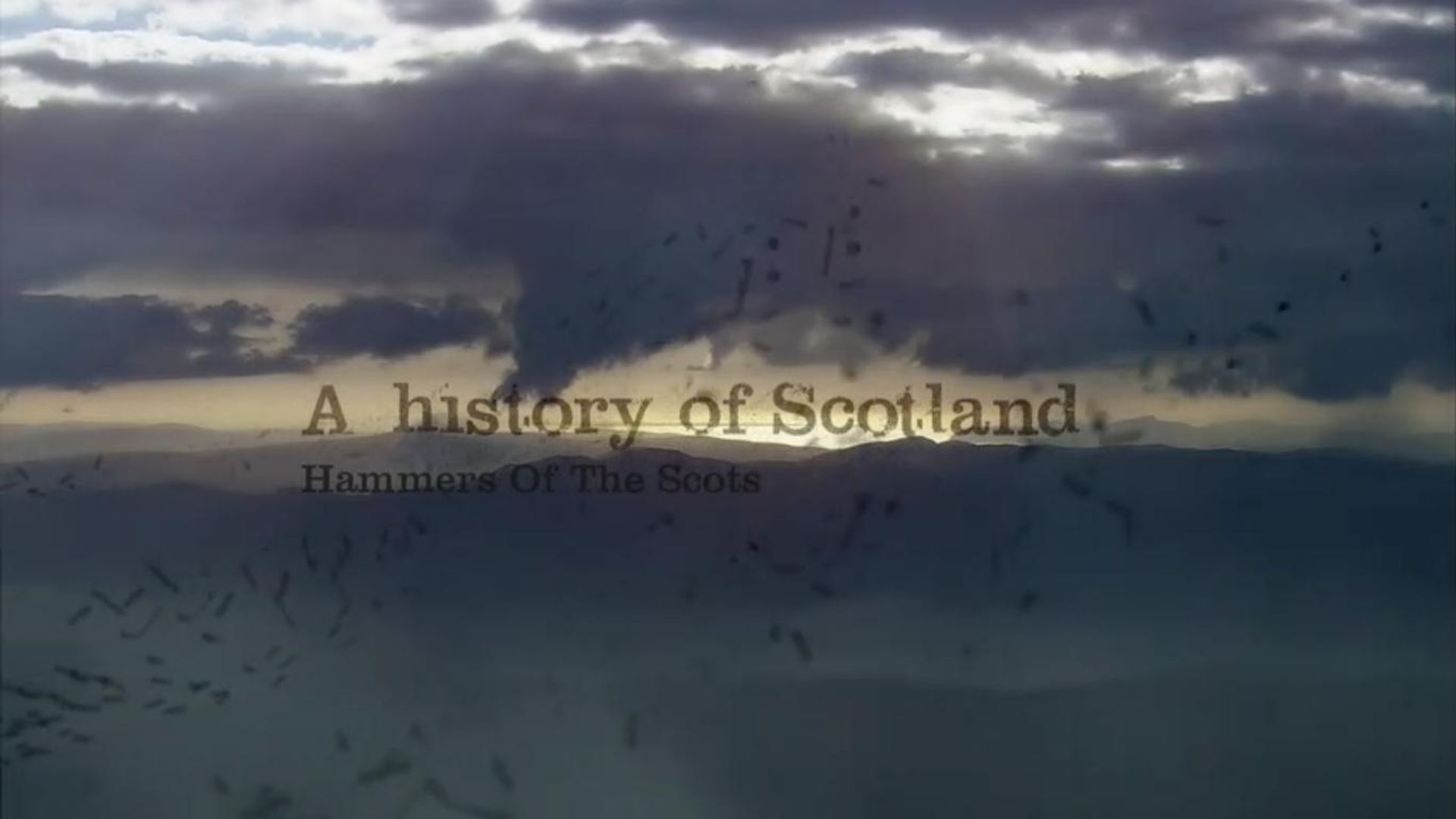 A History of Scotland background