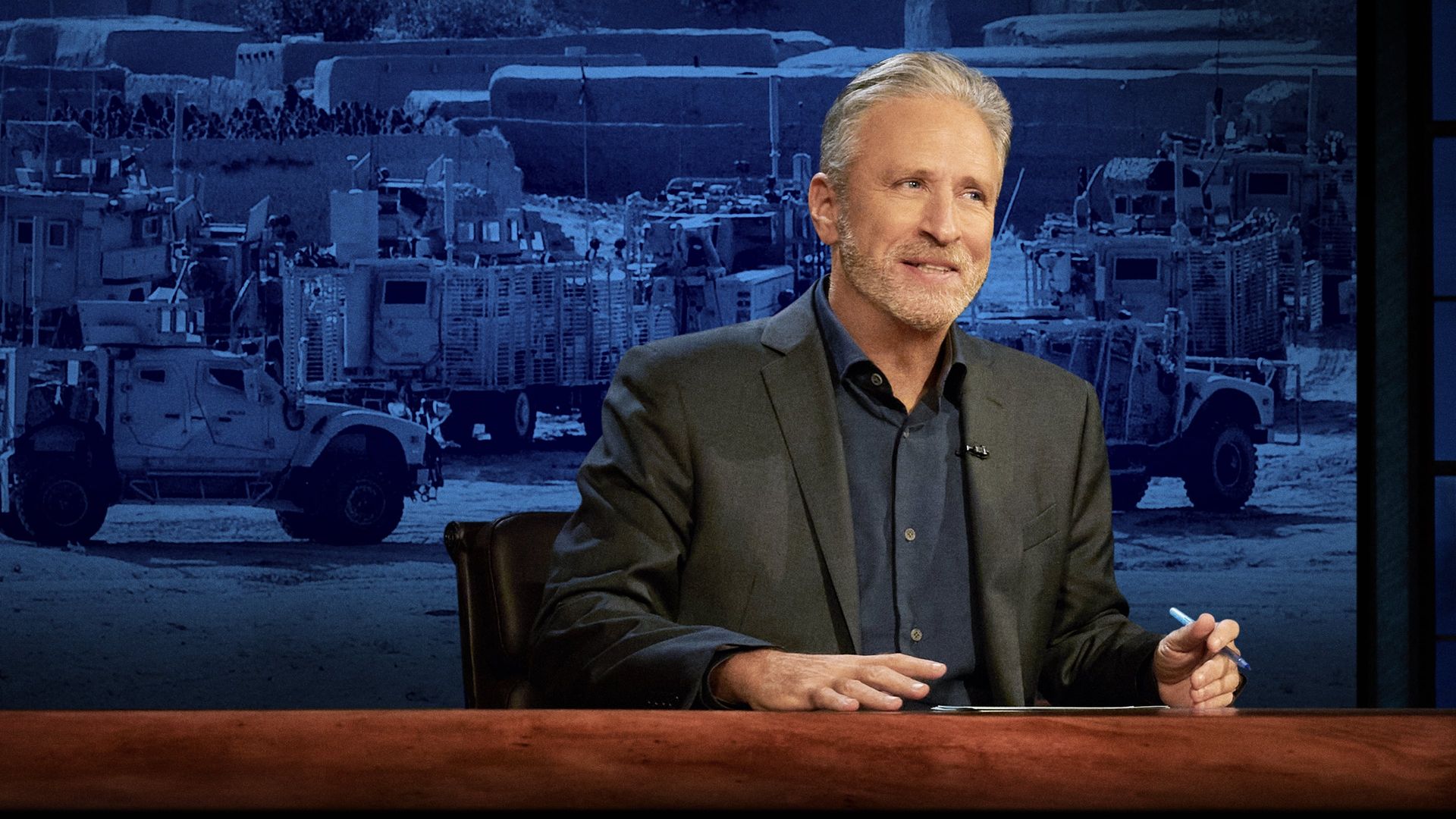 The Problem with Jon Stewart background