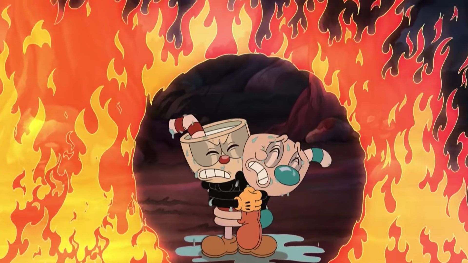 The Cuphead Show! background
