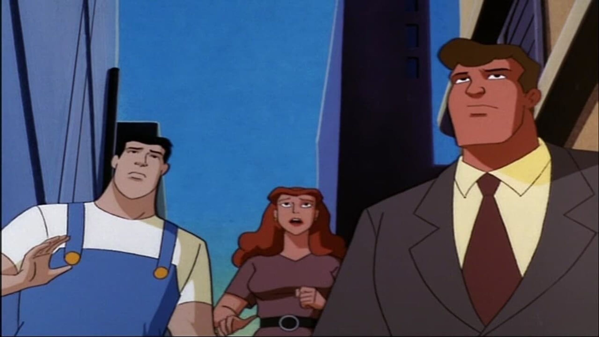 Superman: The Animated Series background