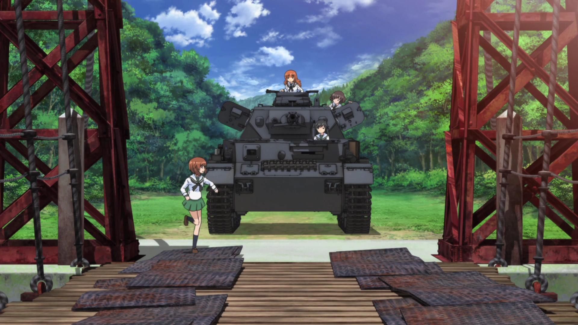 Girls und Panzer background