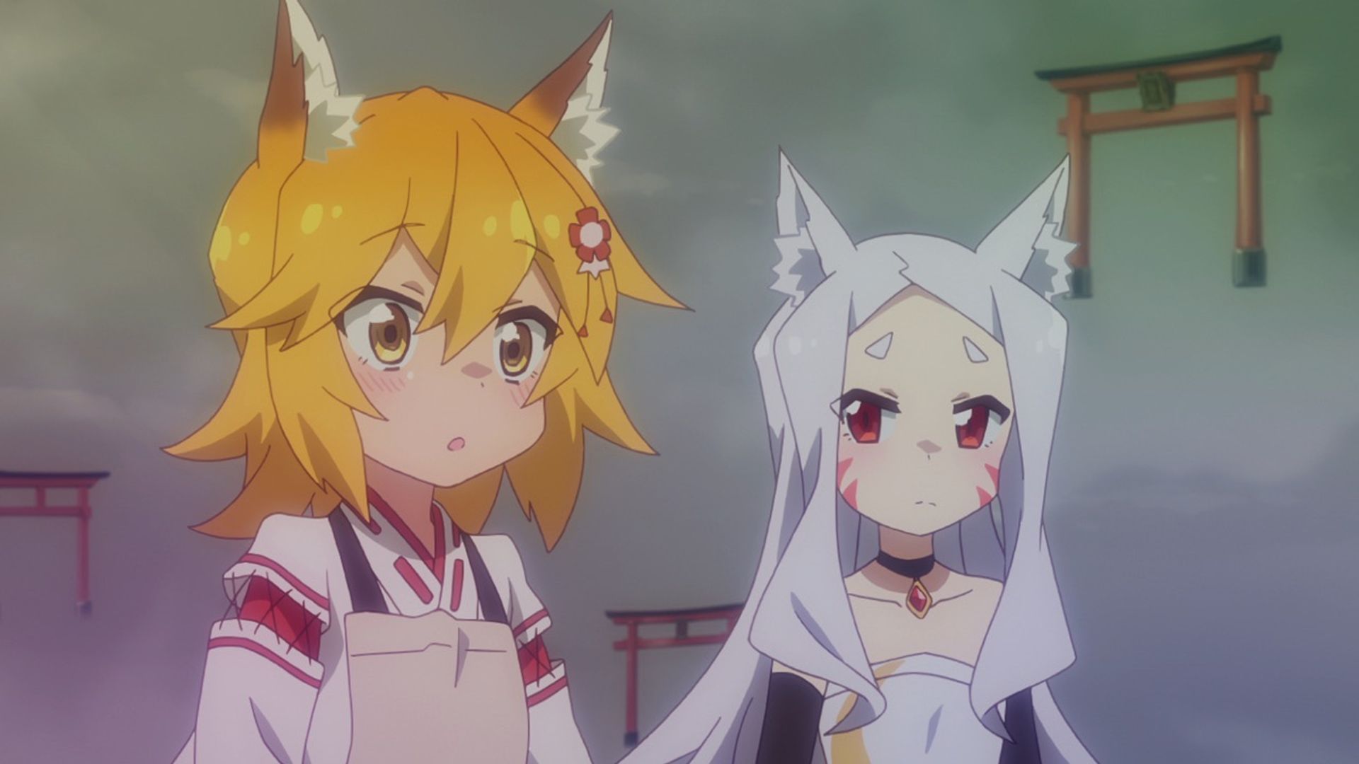 The Helpful Fox Senko-san background