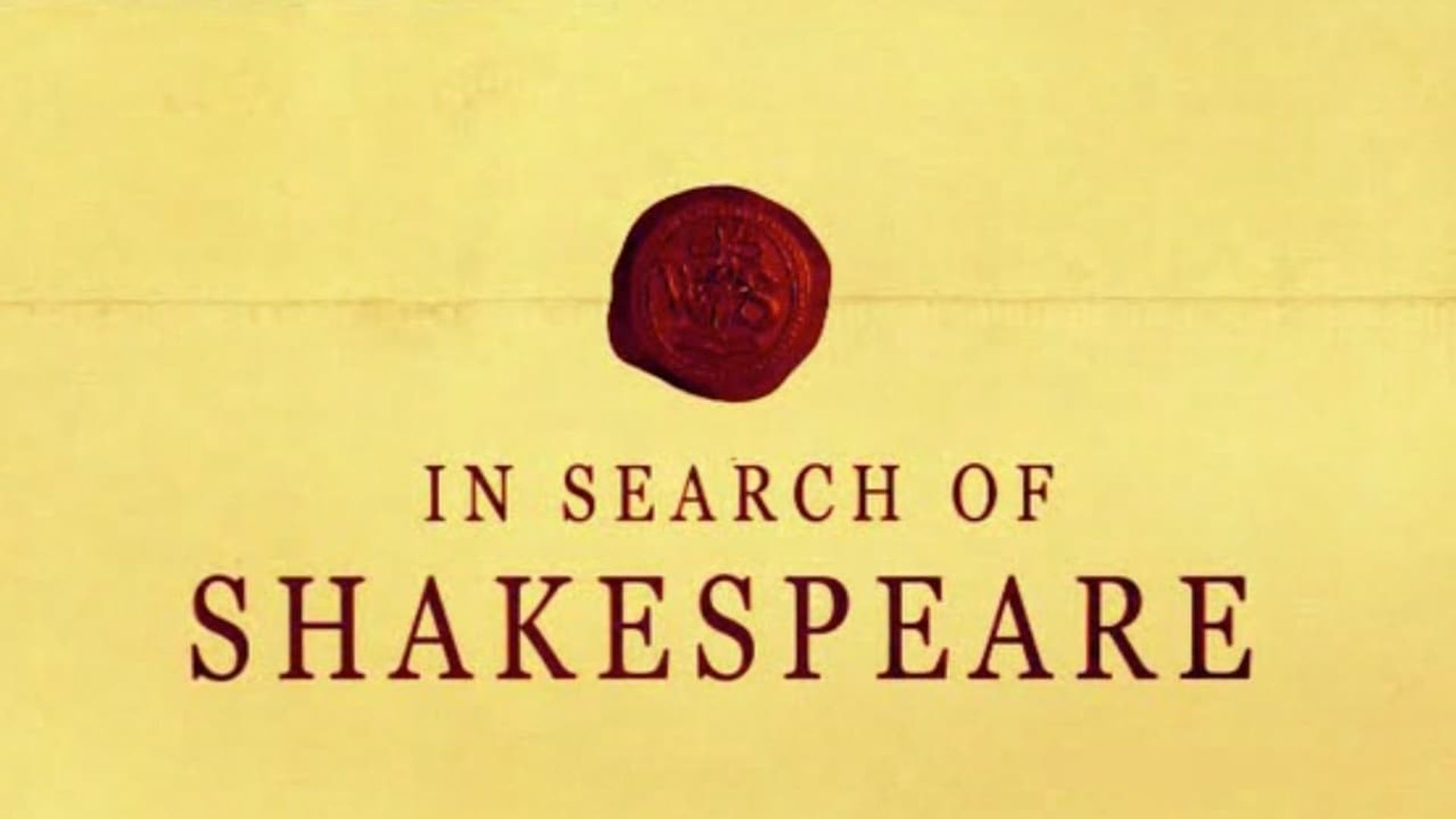 In Search of Shakespeare background