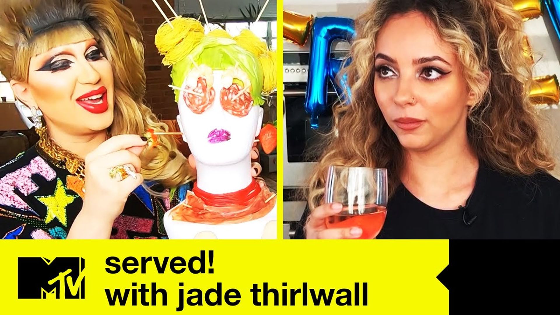 Served! With Jade Thirlwall background