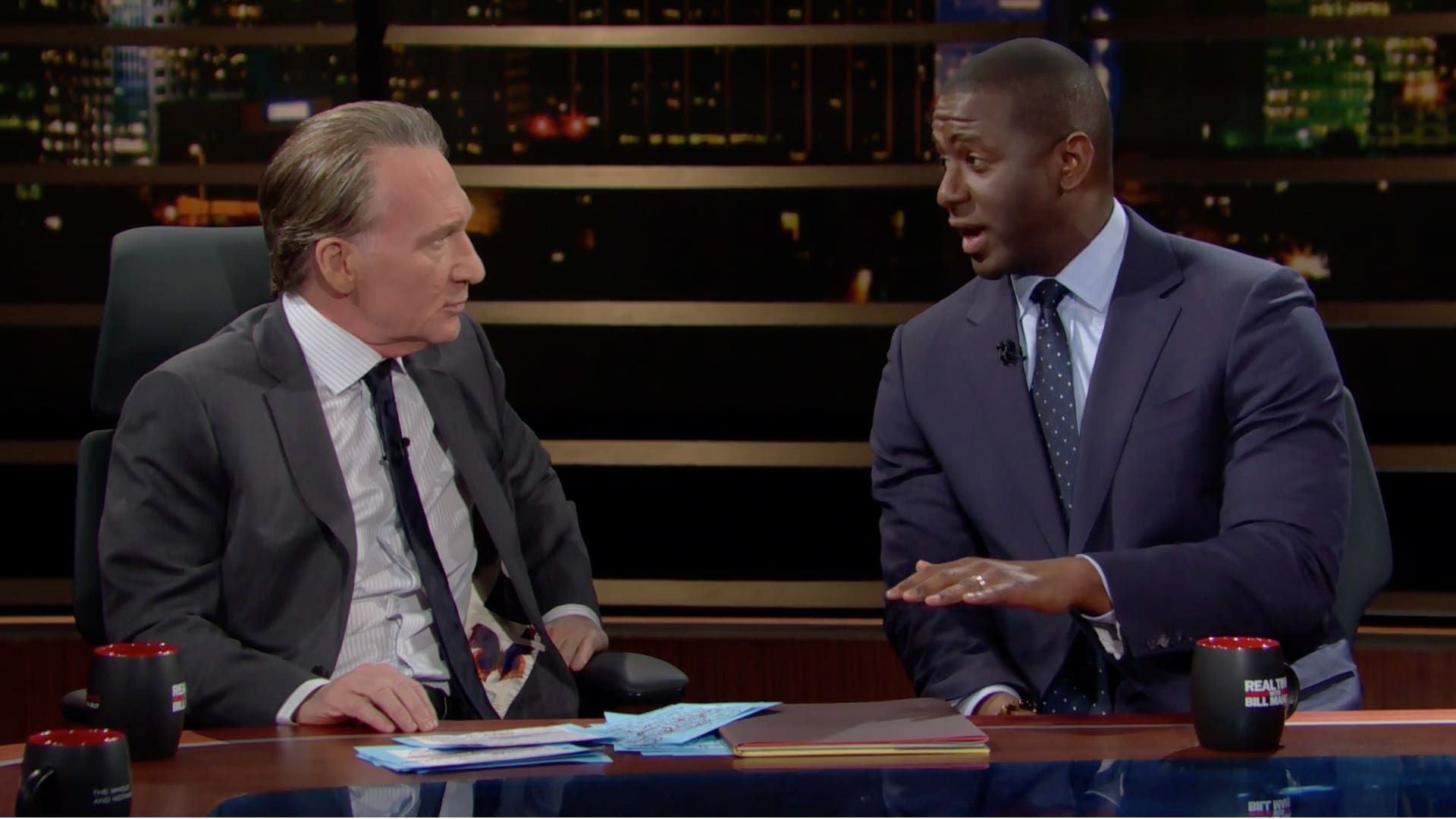 Real Time with Bill Maher background