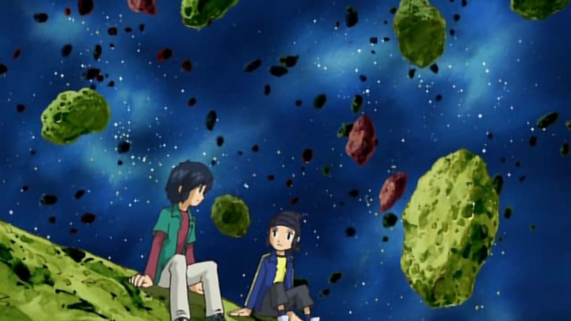Digimon Frontier background