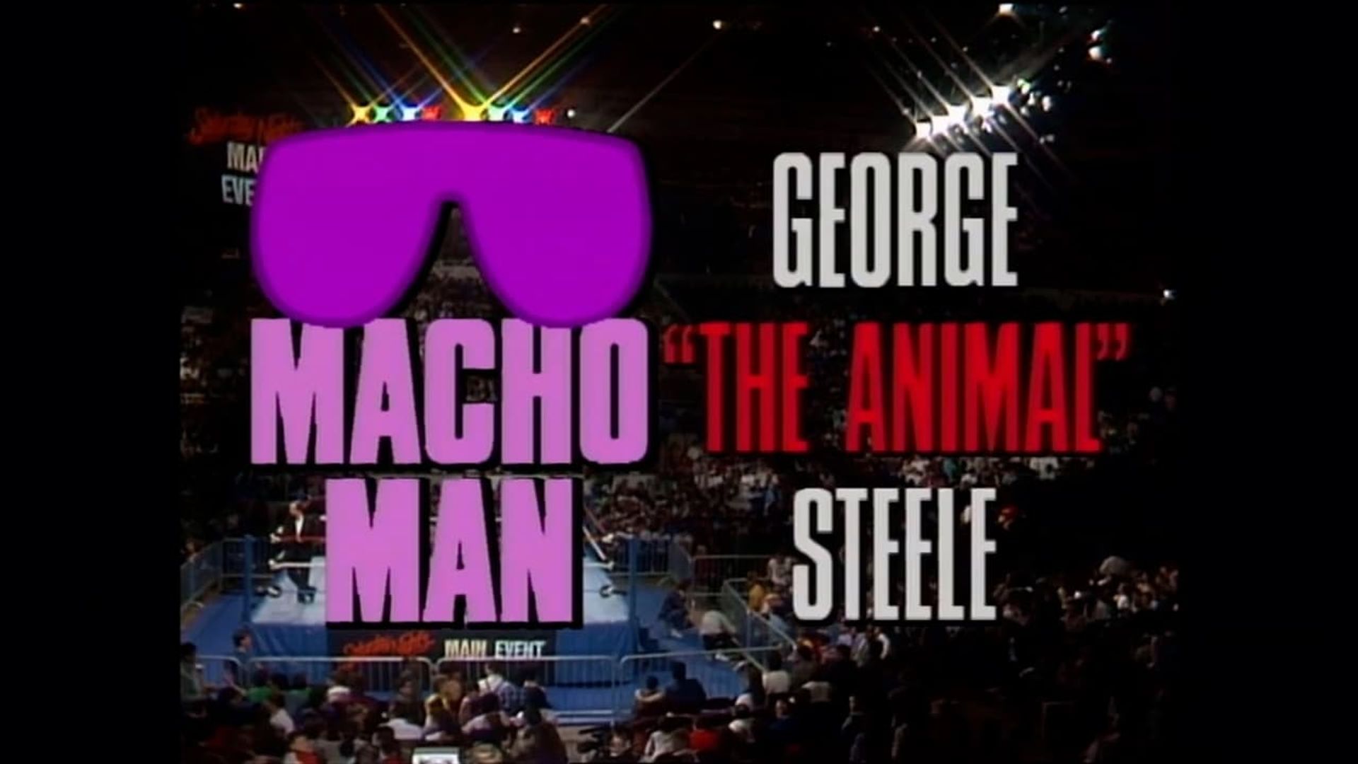 WWE Saturday Night's Main Event background
