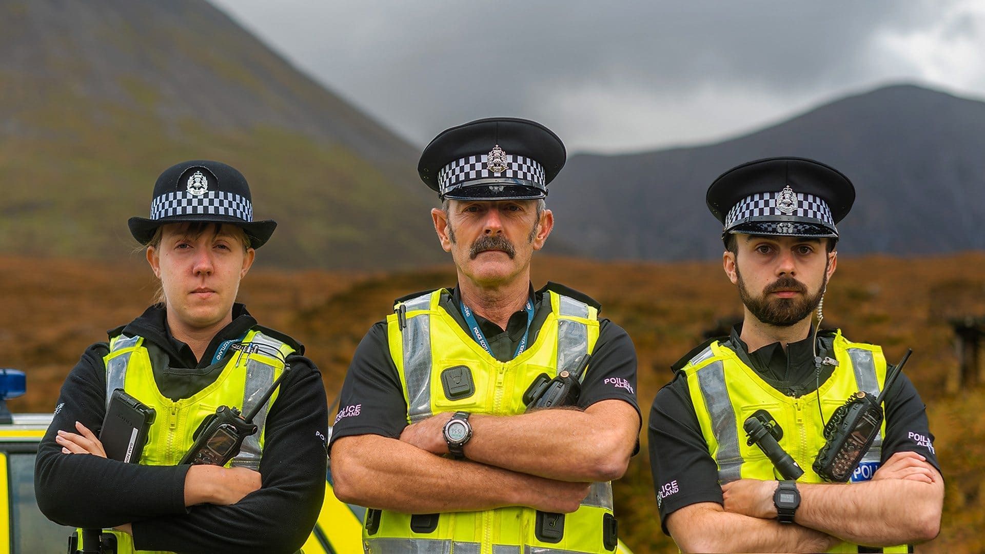 Highland Cops background