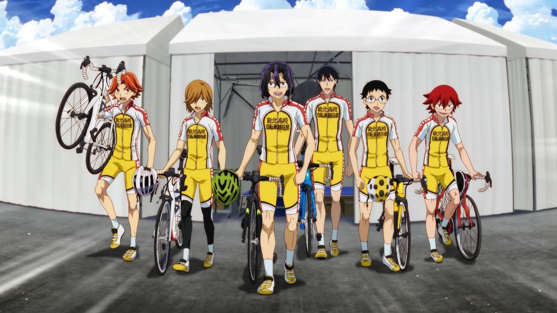 Yowamushi Pedal background