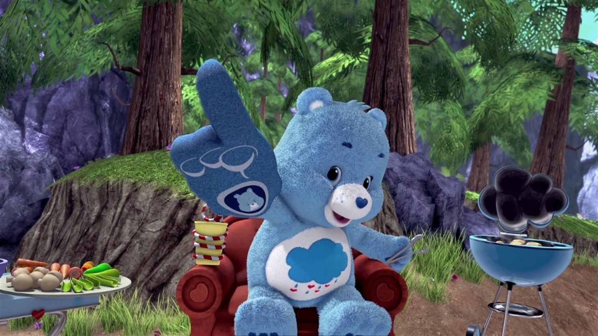 Care Bears: Adventures in Care-A-Lot background