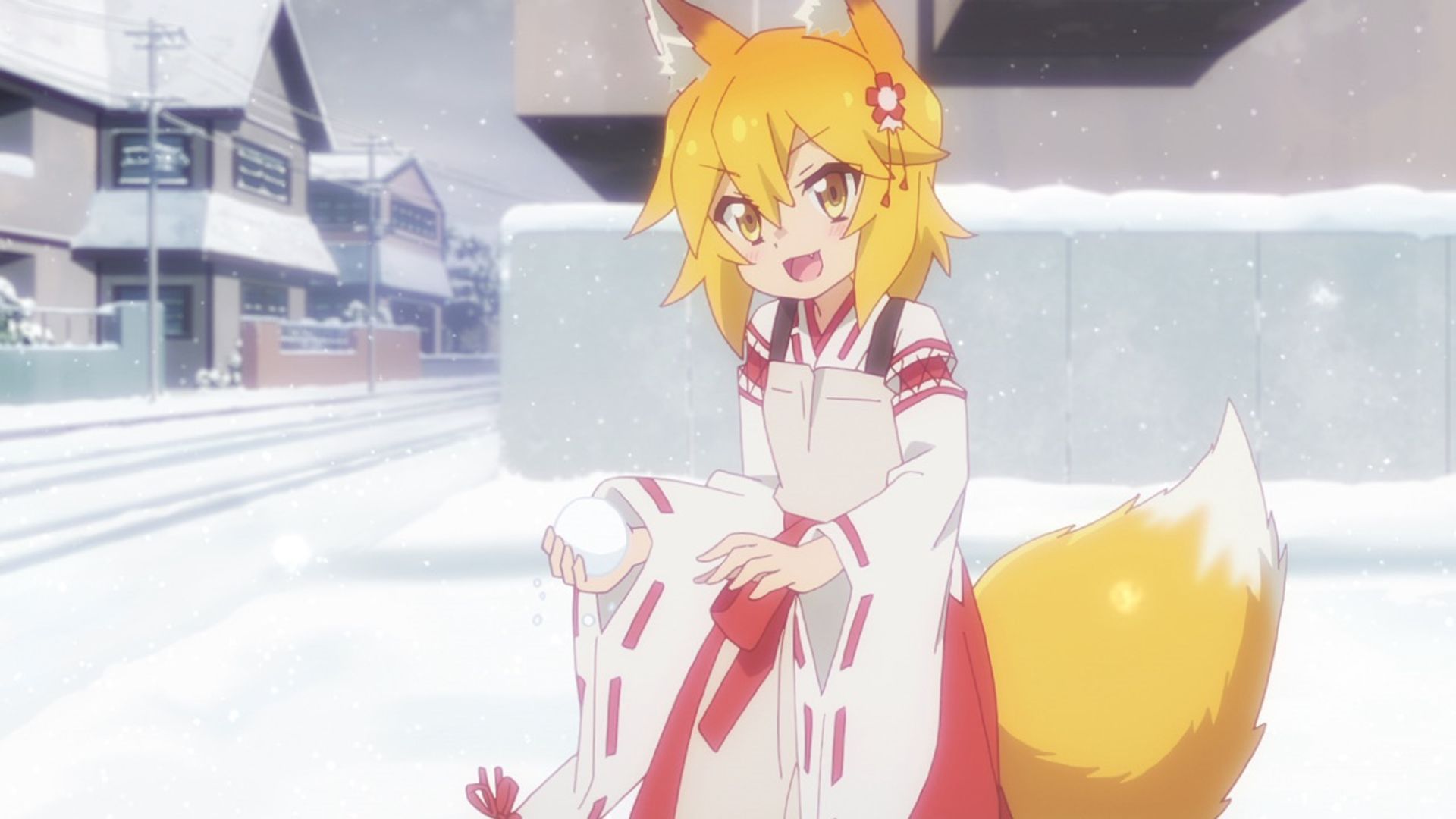 The Helpful Fox Senko-san background