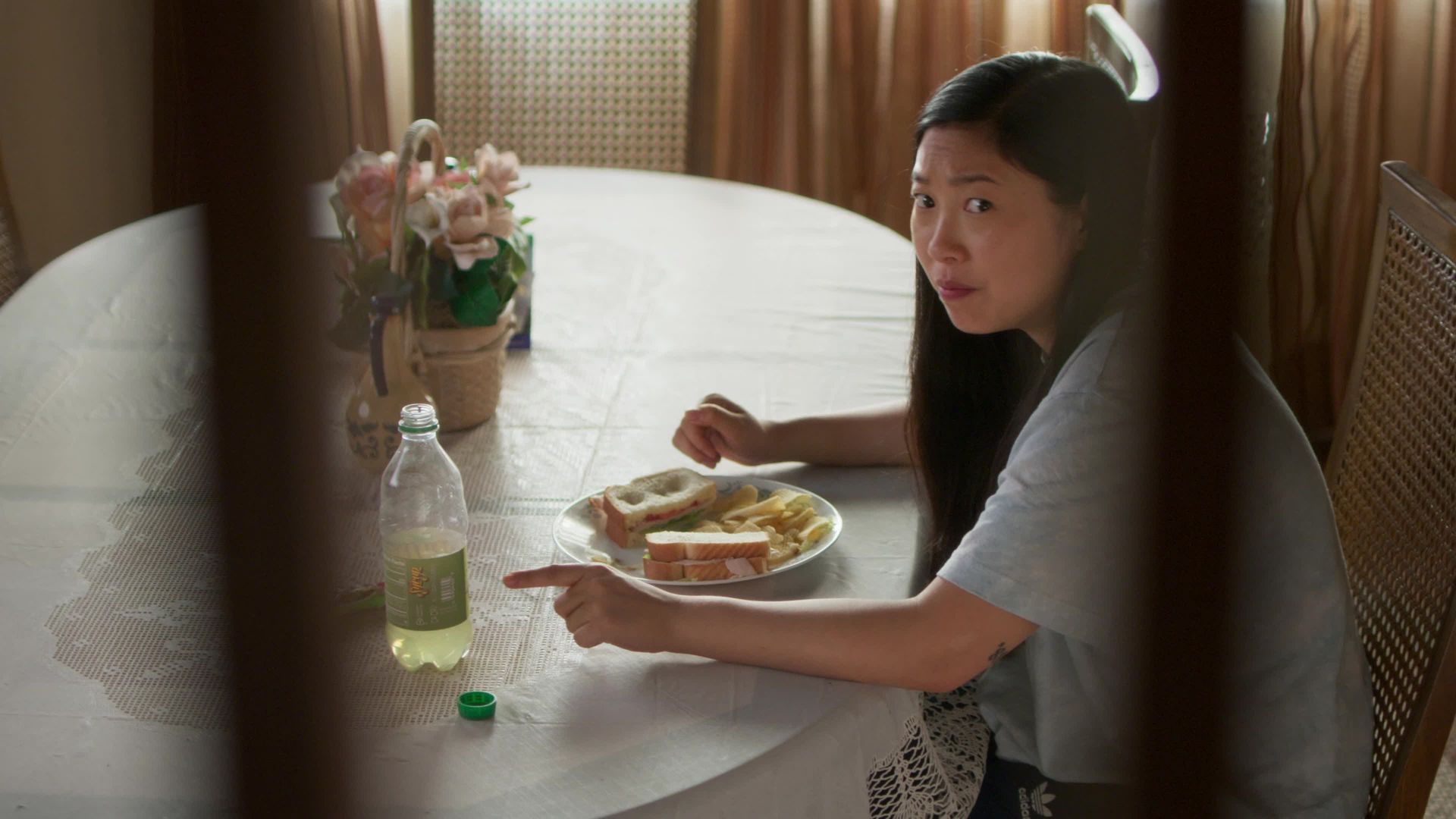 Awkwafina Is Nora from Queens background
