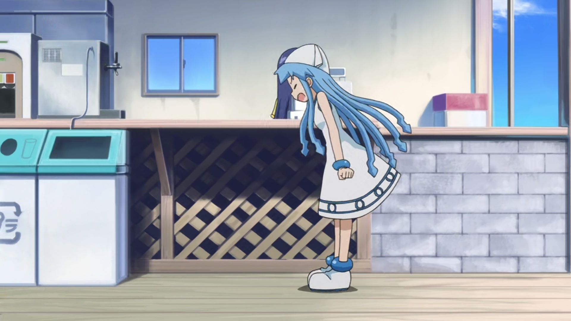 The Squid Girl: The Invader Comes from the Bottom of the Sea! background