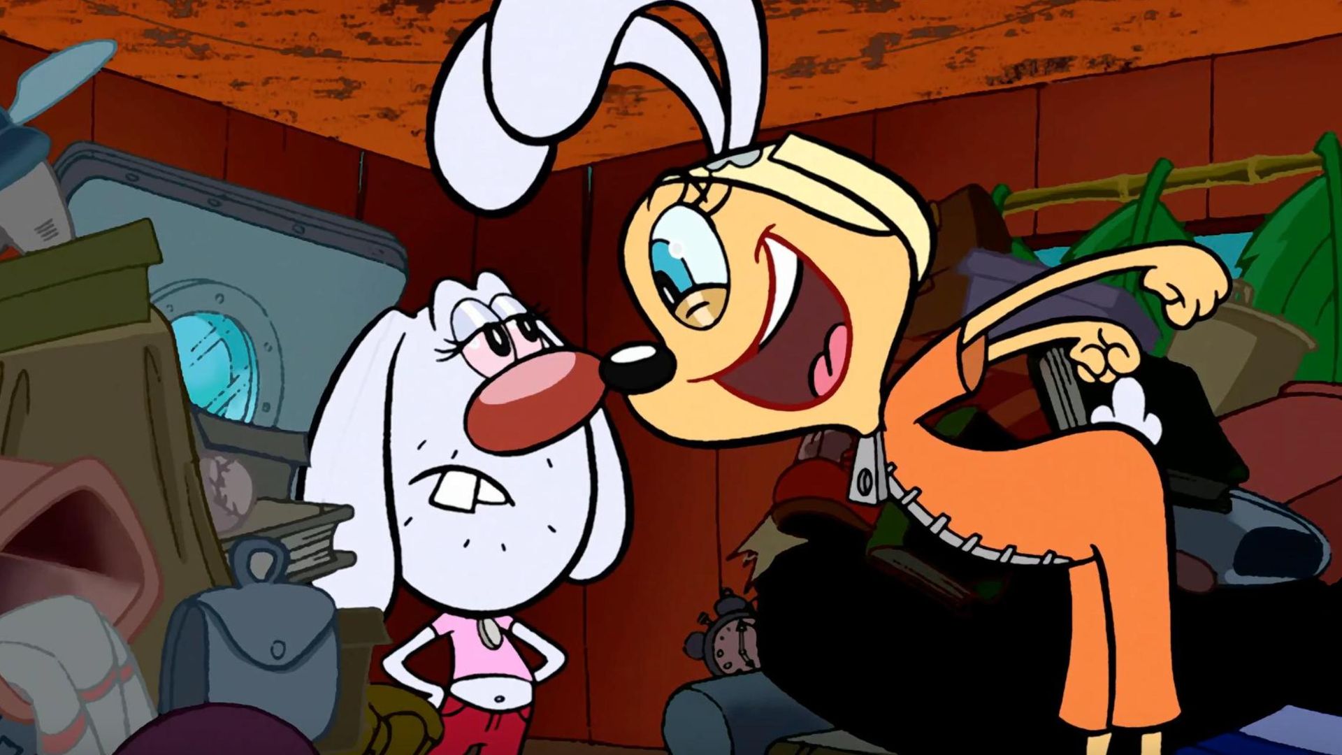 Brandy & Mr. Whiskers background