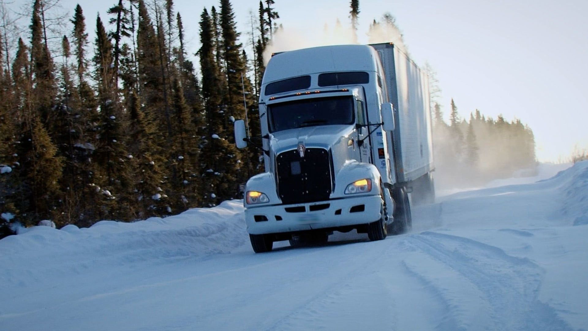 Ice Road Truckers background