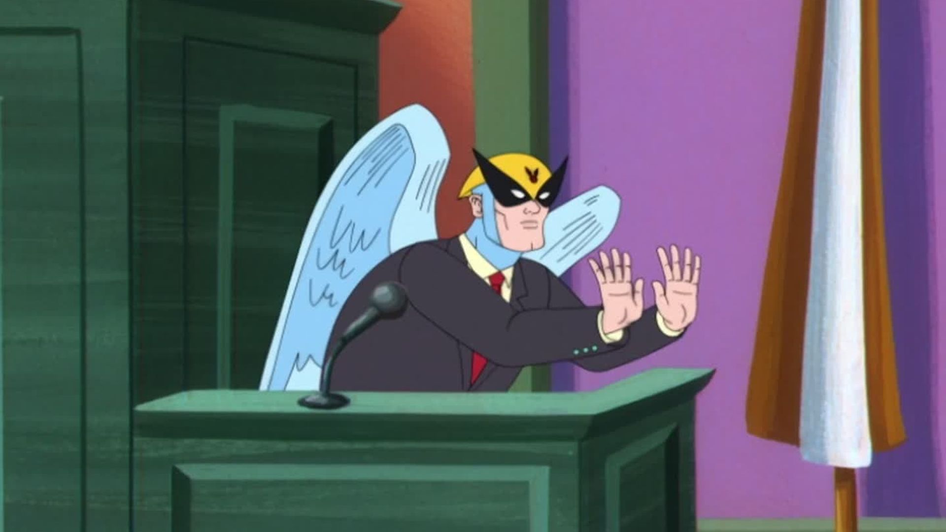 Harvey Birdman, Attorney at Law background