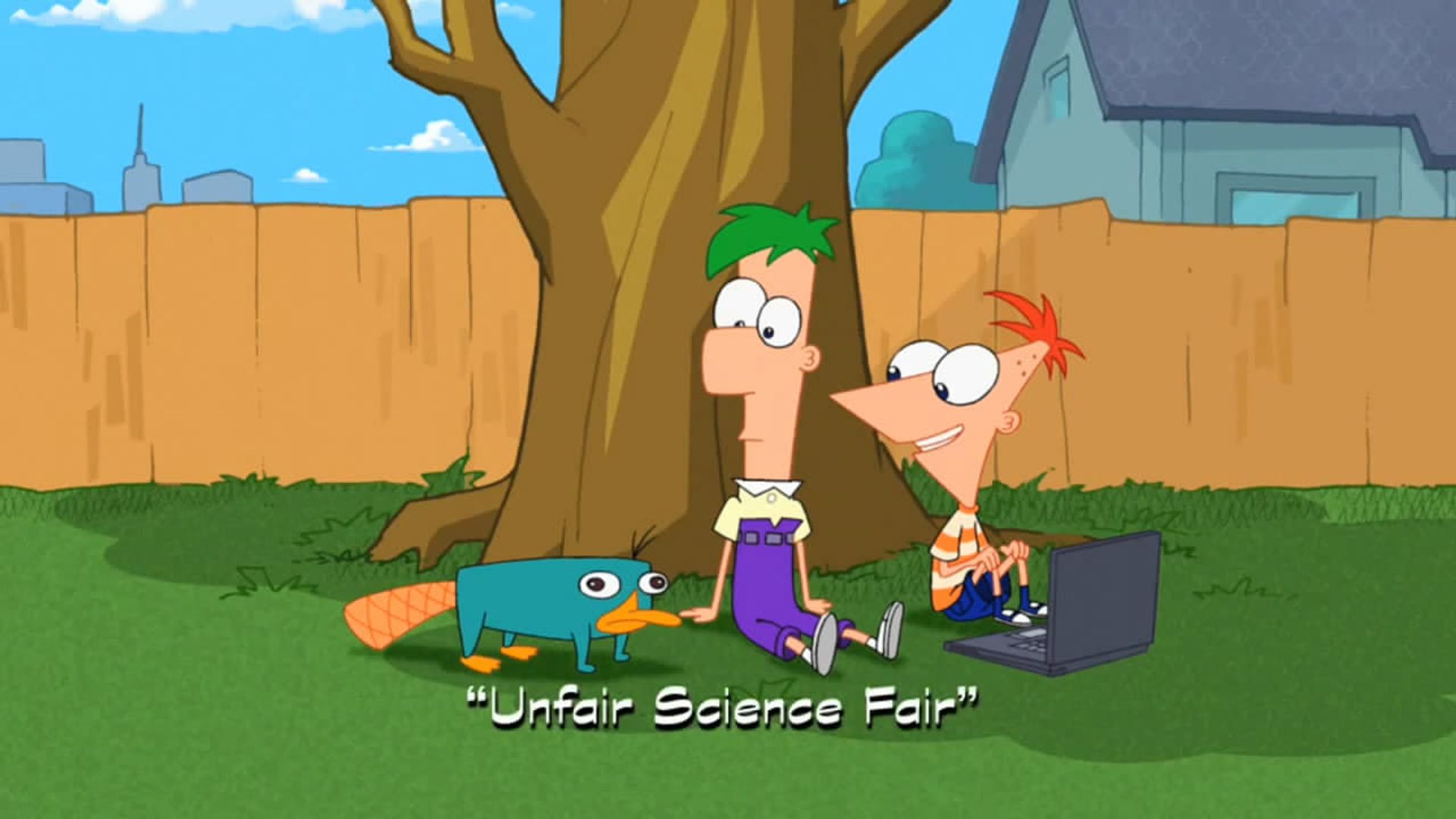 Phineas and Ferb background