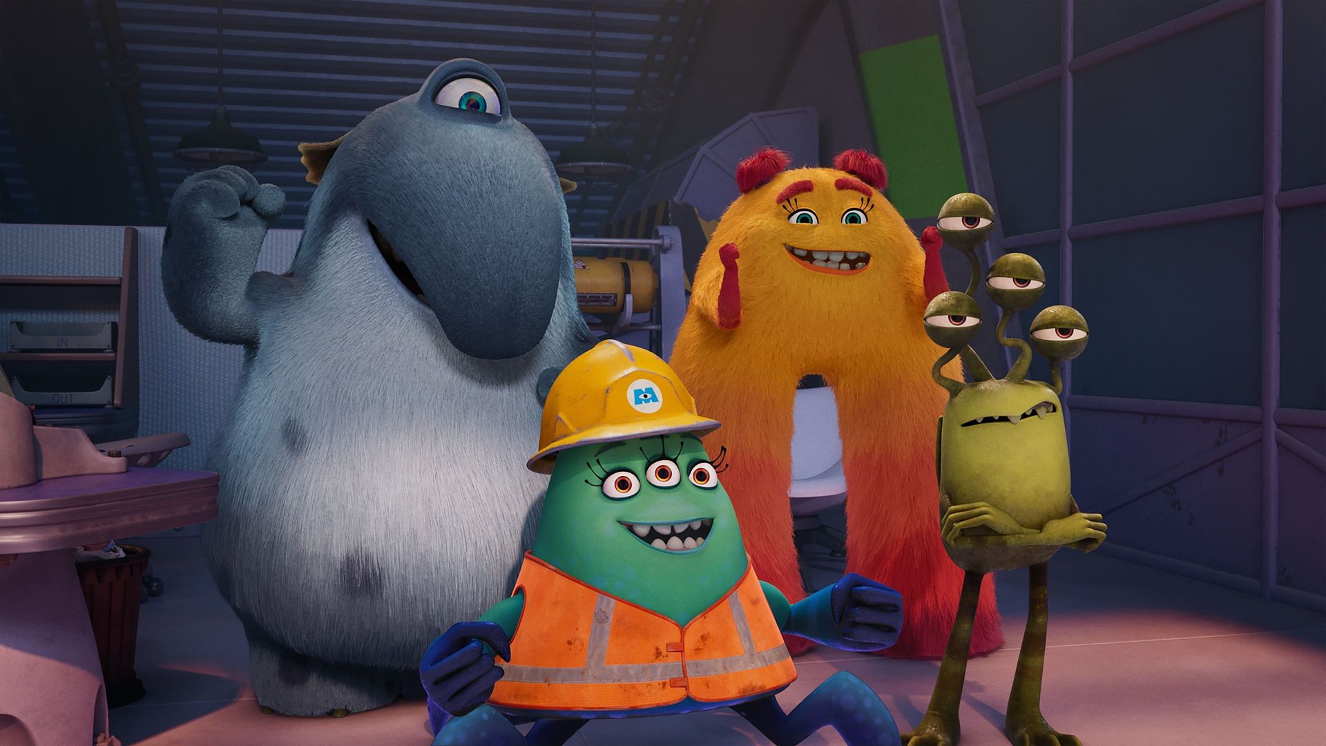 Monsters at Work background