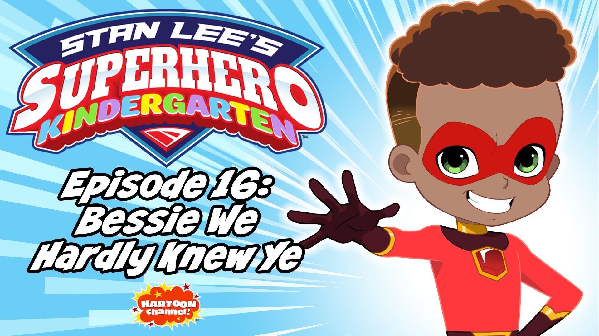 Superhero Kindergarten background