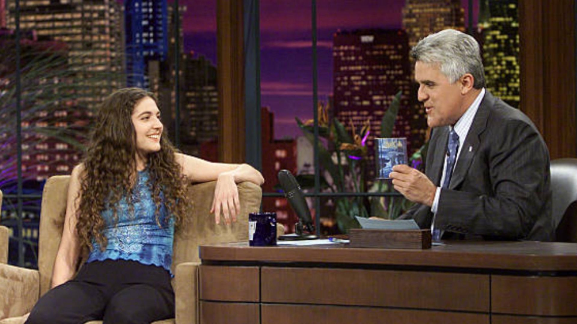 The Tonight Show with Jay Leno background